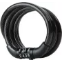 Spiraalikaapelilukko MASTERLOCK Coiled Cord 8143EURDPRO 120 cm — turvakaapeli laitteille