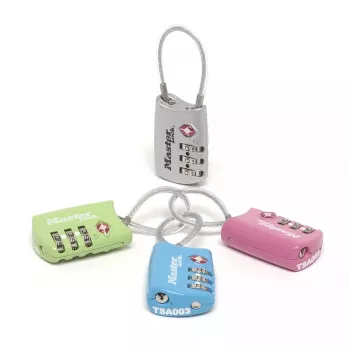 Matkalaukun numerolukko MASTER LOCK P22071