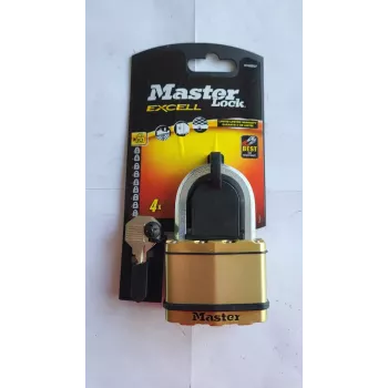 Riippulukko MASTERLOCK M15BEURDLF laminoitu teräs 64 mm sanka avainkäyttöinen