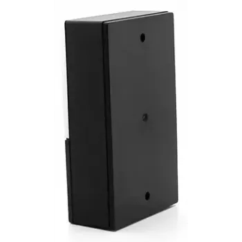 Ovikello RING Geemarc 595 U.L.E langaton IP44 paristo AA 50 m kantama musta/hopea