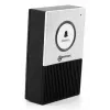 Ovikello RING Geemarc 595 U.L.E langaton IP44 paristo AA 50 m kantama musta/hopea