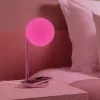 Pöytä-LED-valaisin Lexon Bubble Lamp LH70LP vaaleanpunainen 15W langattomalla laturilla