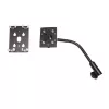 Asennussarja Nanlite Pavotube Double Bank 2 T12 LED masto musta