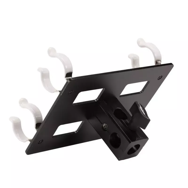 Asennussarja Nanlite Pavotube Double Bank 2 T12 LED masto musta