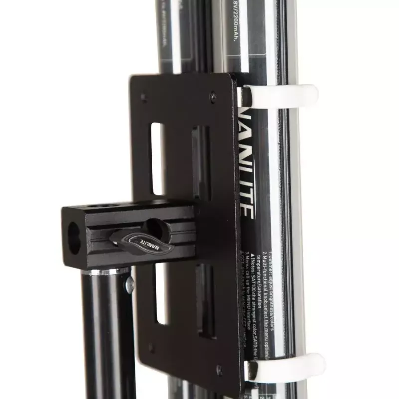Asennussarja Nanlite Pavotube Double Bank 2 T12 LED masto musta