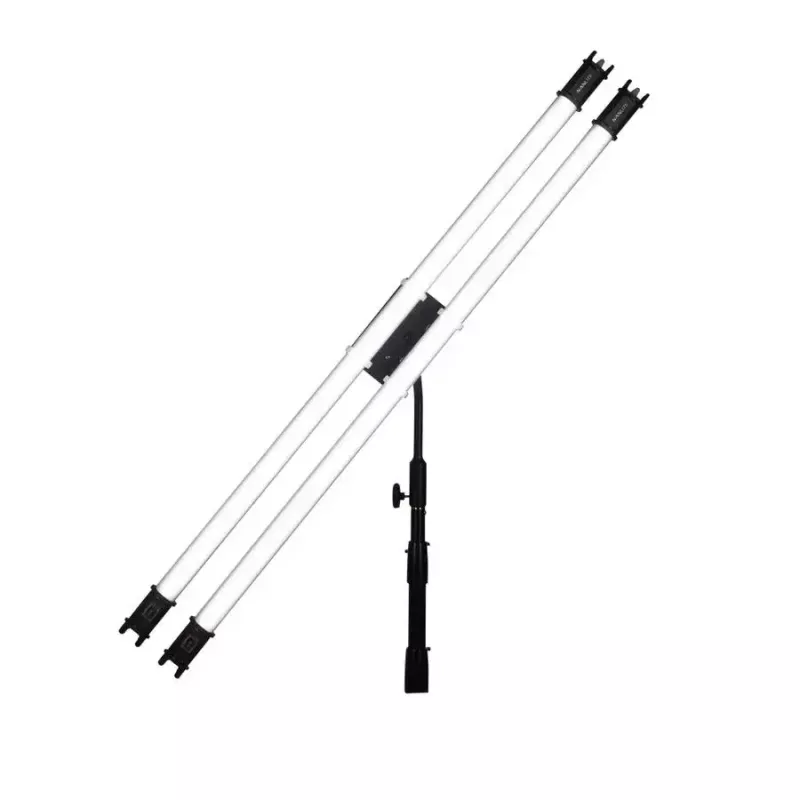 Asennussarja Nanlite Pavotube Double Bank 2 T12 LED masto musta