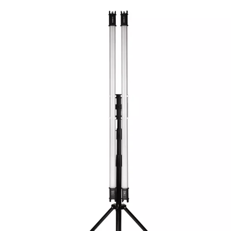 Asennussarja Nanlite Pavotube Double Bank 2 T12 LED masto musta