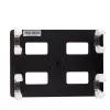 Asennussarja Nanlite Pavotube Double Bank 2 T12 LED masto musta