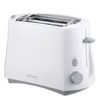 Leivänpaahdin Cloer 331 2 viipaletta 825 W valkoinen
