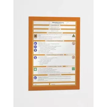 Magneettikehys Durable DURAFRAME A4 oranssi