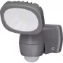 Valonheitin Brennenstuhl 1178900100 musta LED IP44 IP54 paristo PIR-tunnistin