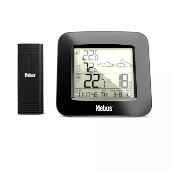 Sääasema Mebus 40715 radio musta