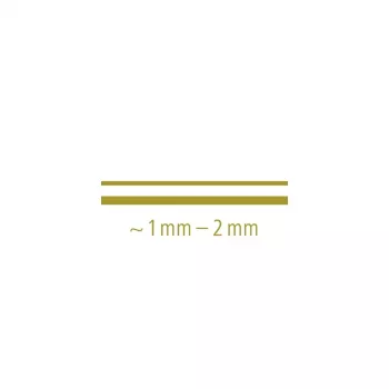 Staedtler 8323-S BK2 metallimarkkeri, pyöreä kärki 1-2 mm, kulta/hopea, 2 kpl:n pakkaus