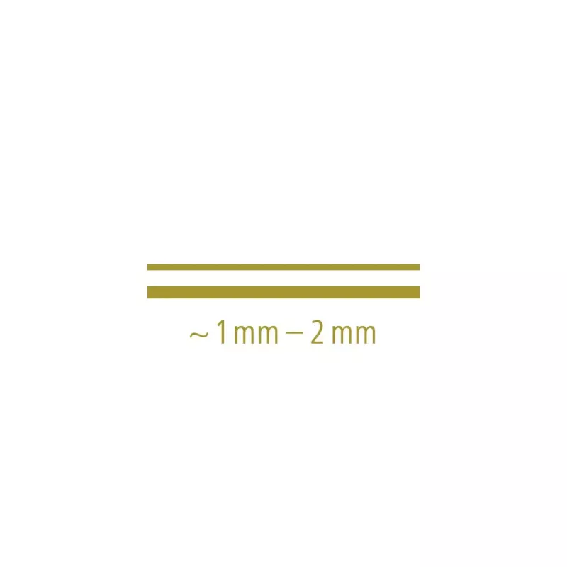 Staedtler 8323-S BK2 metallimarkkeri, pyöreä kärki 1-2 mm, kulta/hopea, 2 kpl:n pakkaus