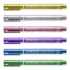 Staedtler 8323-S BK2 metallimarkkeri, pyöreä kärki 1-2 mm, kulta/hopea, 2 kpl:n pakkaus