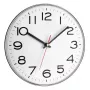TFA-Dostmann 60.3017 Circle kvartsikello harmaa valkoinen seinä-/pöytäkello