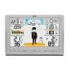 TFA-Dostmann Meteo Jack hopea sisä-/ulkölämpömittari hygrometri barometri