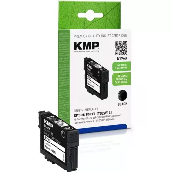 Värikasetti KMP Epson 502XL musta
