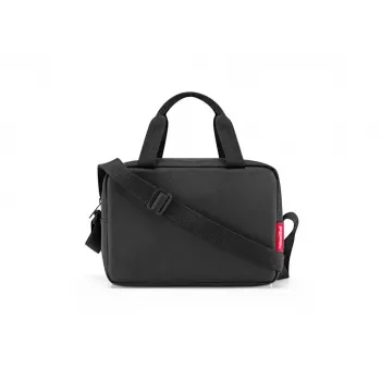 Olkalaukku Reisenthel coolerbag to-go kierrätetty polyesteri musta 3L