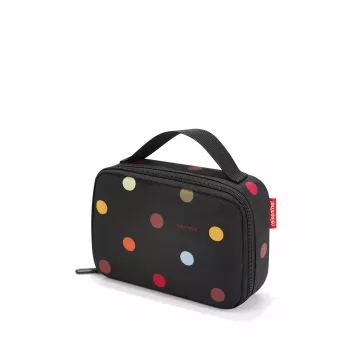 Termosastia Reisenthel Thermocase Dots 1,5 L musta alumiini polyesteri