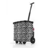 Trolleykassi Reisenthel carrycruiser musta valkoinen 40L alumiini polyesteri