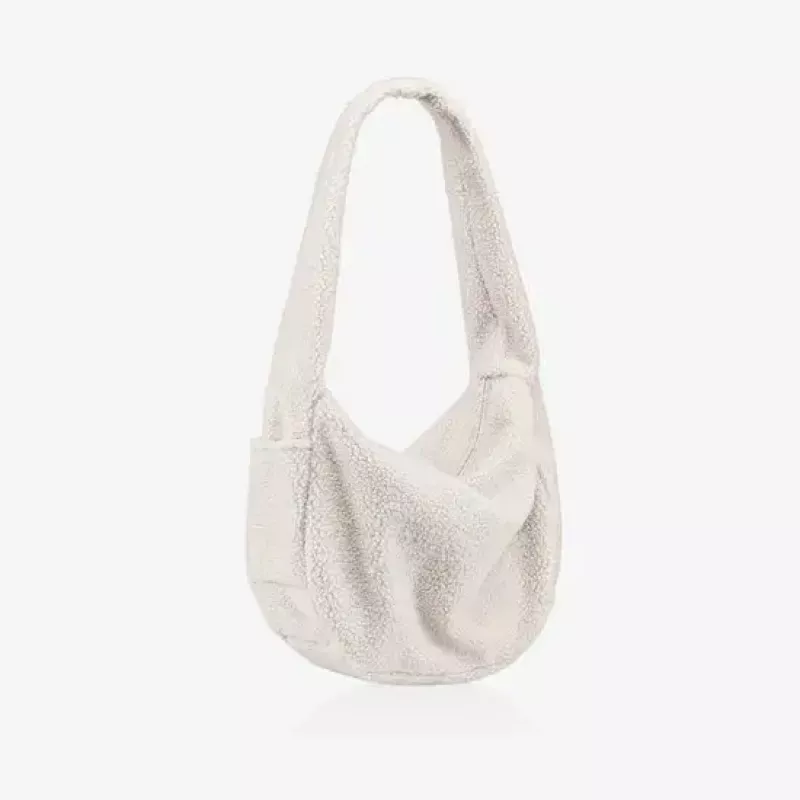 Kauppakassi Reisenthel moonbag valkoinen, polyesteri, 24 L, 480×140 mm