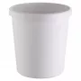 Jäteastia Helit H6105882 18 L pyöreä muovi harmaa