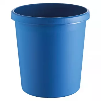 Jäteastia Helit H6105834 18 L pyöreä muovi sininen