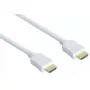 HDMI-kaapeli Alcasa 1 m HDMI Type-A standardi valkoinen
