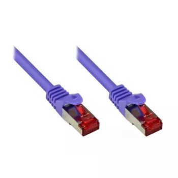 Verkkokaapeli Alcasa 50 m Cat6 violetti S/FTP