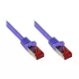 Verkkokaapeli Alcasa 50 m Cat6 violetti S/FTP