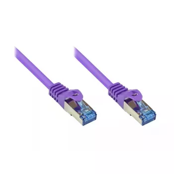 Verkkokaapeli Alcasa Cat6a RJ-45 3 m violetti