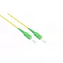 Kuitukaapeli Alcasa LW-S902SASA 2 m SC FTTH keltainen