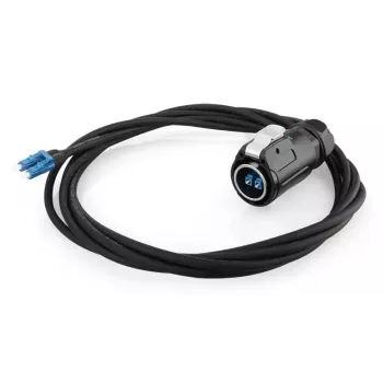 Alcasa S1 IC01-24F01 LC musta 3 m suora liitin
