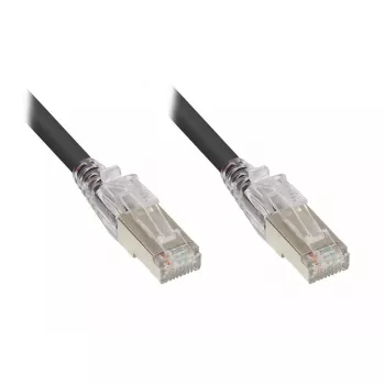 Verkkokaapeli Alcasa 8060-HV200S musta 20 m Cat6a S/FTP