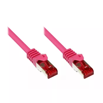 Verkkokaapeli Alcasa CAT6 S/FTP 25 m magenta
