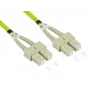 Kuitukaapeli Alcasa LW-820SC5 20 m SC vihreä