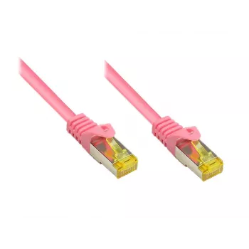 Verkkokaapeli Alcasa 50 m Cat7 RJ-45 magenta S/FTP (S-STP)