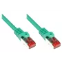 Verkkokaapeli Alcasa 40 m Cat6 S/FTP vihreä