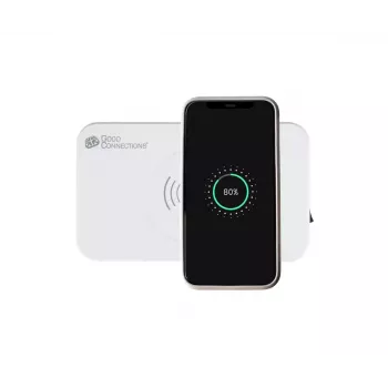 Mobiililaturi Alcasa PCA-D005W Universal valkoinen AC langaton pikalataus