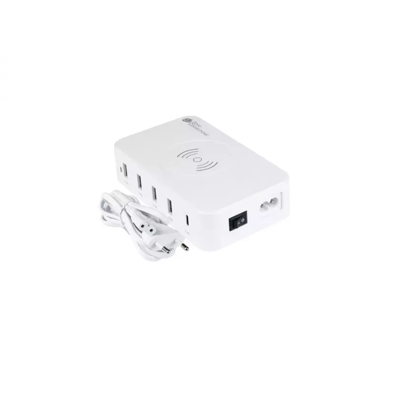 Mobiililaturi Alcasa PCA-D005W Universal valkoinen AC langaton pikalataus