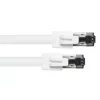 Alcasa 8080-050W valkoinen 5 m Cat8.1 S/FTP verkkokaapeli