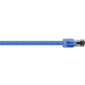 Verkkokaapeli Alcasa 8080-075B sininen 7,5 m Cat8.1 S/FTP