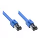 Verkkokaapeli Alcasa 8080-075B sininen 7,5 m Cat8.1 S/FTP