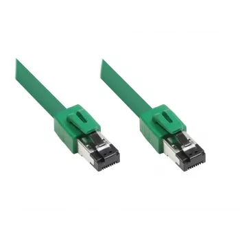 Verkkokaapeli Alcasa 8080-050G vihreä 5 m Cat8.1 S/FTP