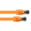 Verkkokaapeli Alcasa 8080-050O 5 m Cat8.1 S/FTP oranssi