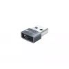 USB-sukupuolenmuunnin Alcasa USB-AD203-5 USB-A-USB-C harmaa