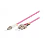 Kuitukaapeli Alcasa LW-830LS4 30 m LC SC violetti
