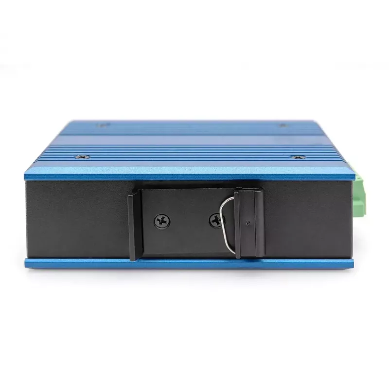 Digitus 4 portin Fast Ethernet verkon PoE-kytkin, teollinen, hallitsematon, 1 SFP uplink