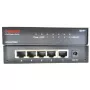 Hallitsematon verkkokytkin Longshine LCS-GS7105-E — 5 x Gigabit RJ-45 -porttia, musta